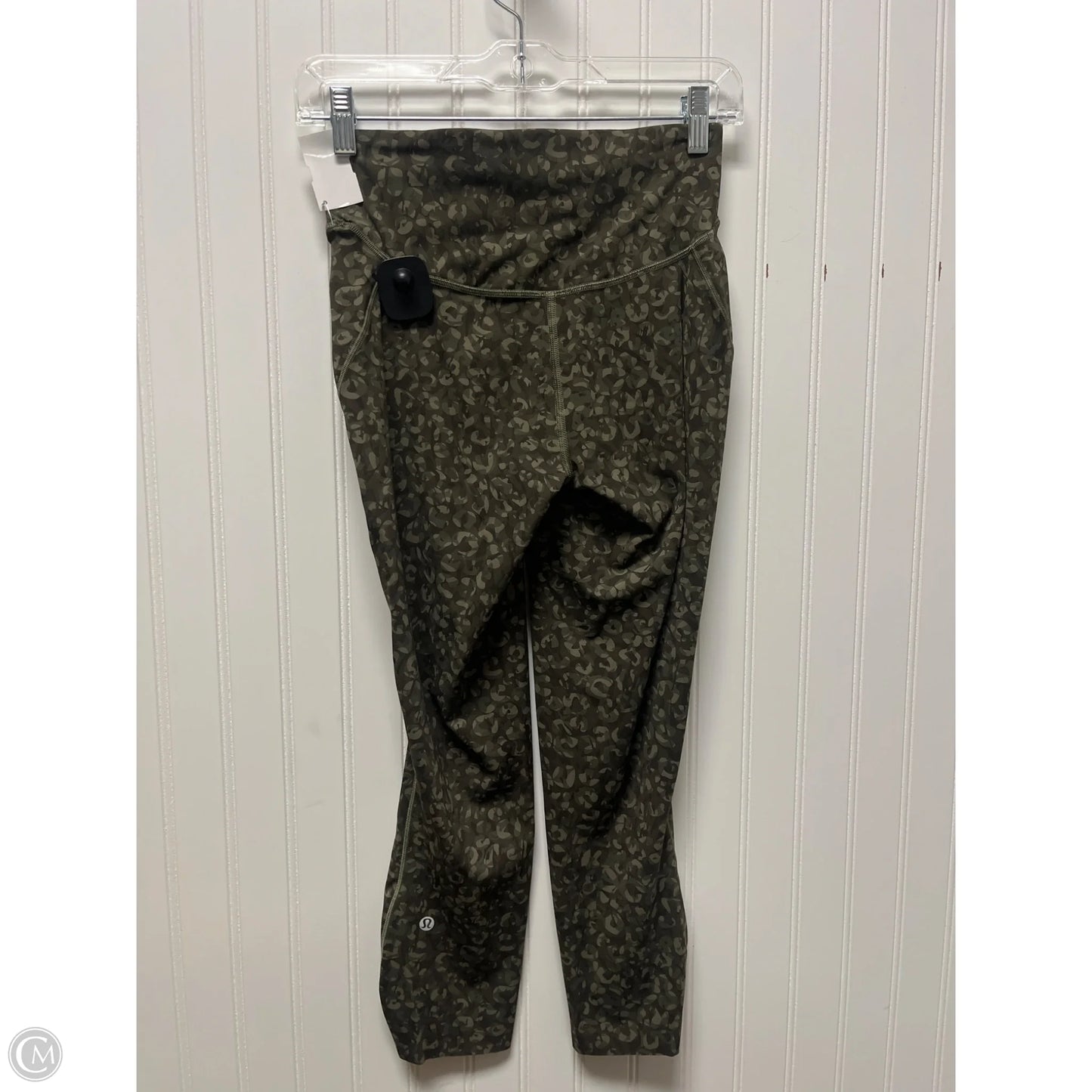 Athletic Leggings Capris By Lululemon In Animal Print, Size: S
