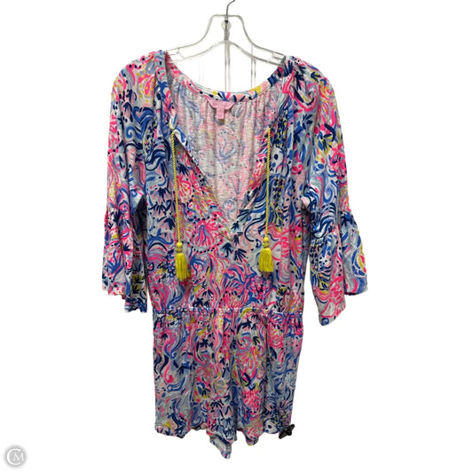 Romper Designer By Lilly Pulitzer In Multi-colored, Size: S