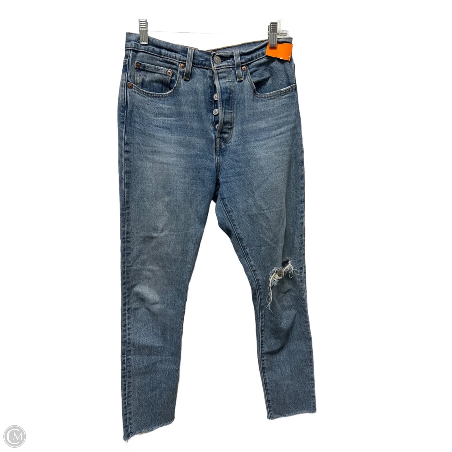 Jeans Skinny By Levis In Blue, Size: 6
