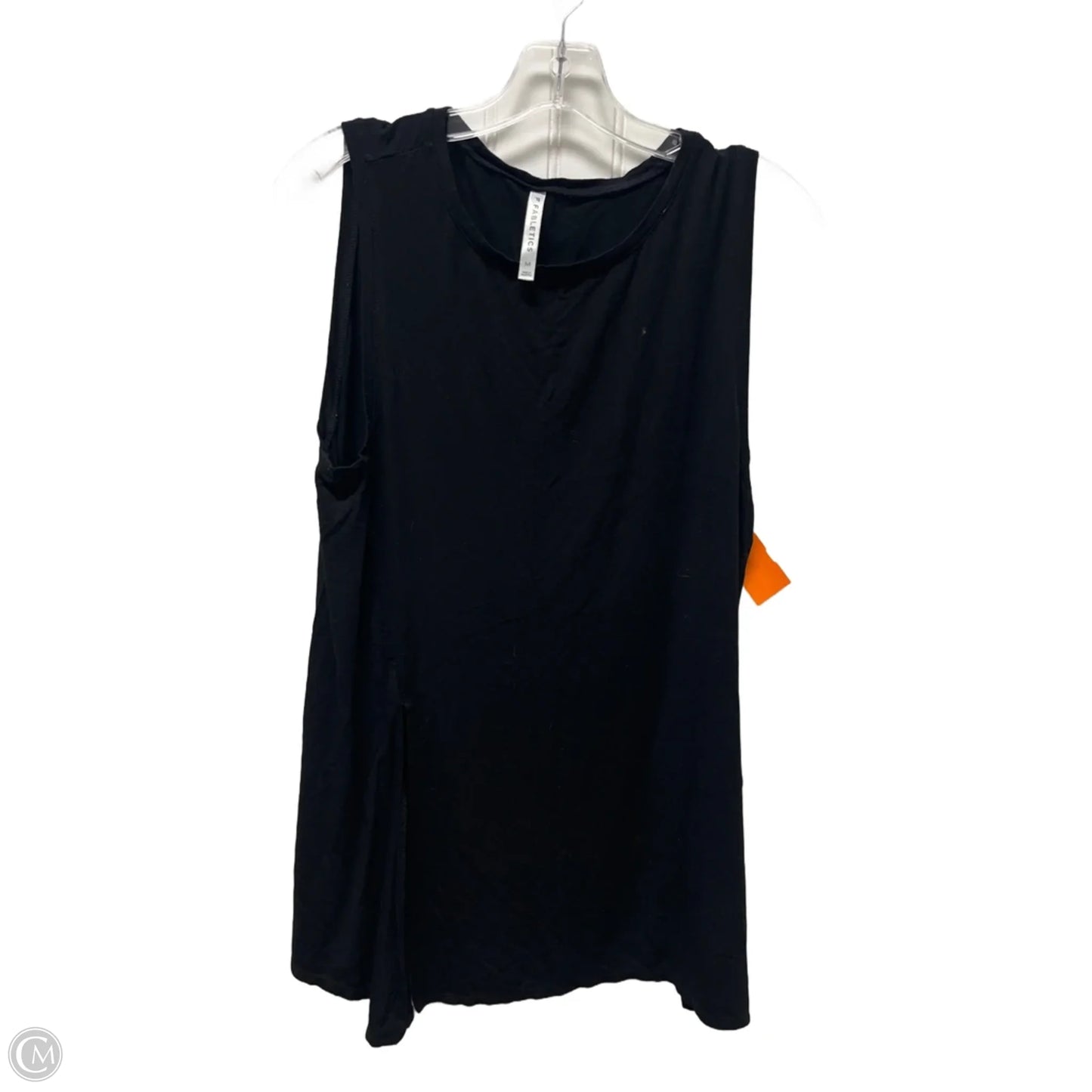 Athletic Tank Top By Fabletics In Black, Size: M