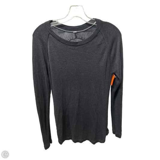 Sweater By Lululemon In Grey, Size: M