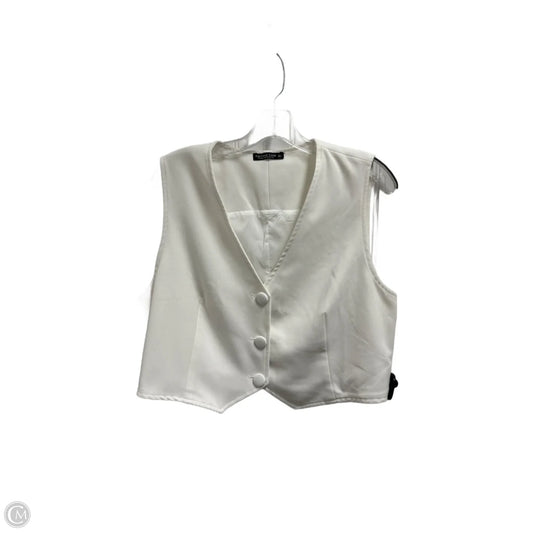 Vest Other By Clothes Mentor In White, Size: Xl