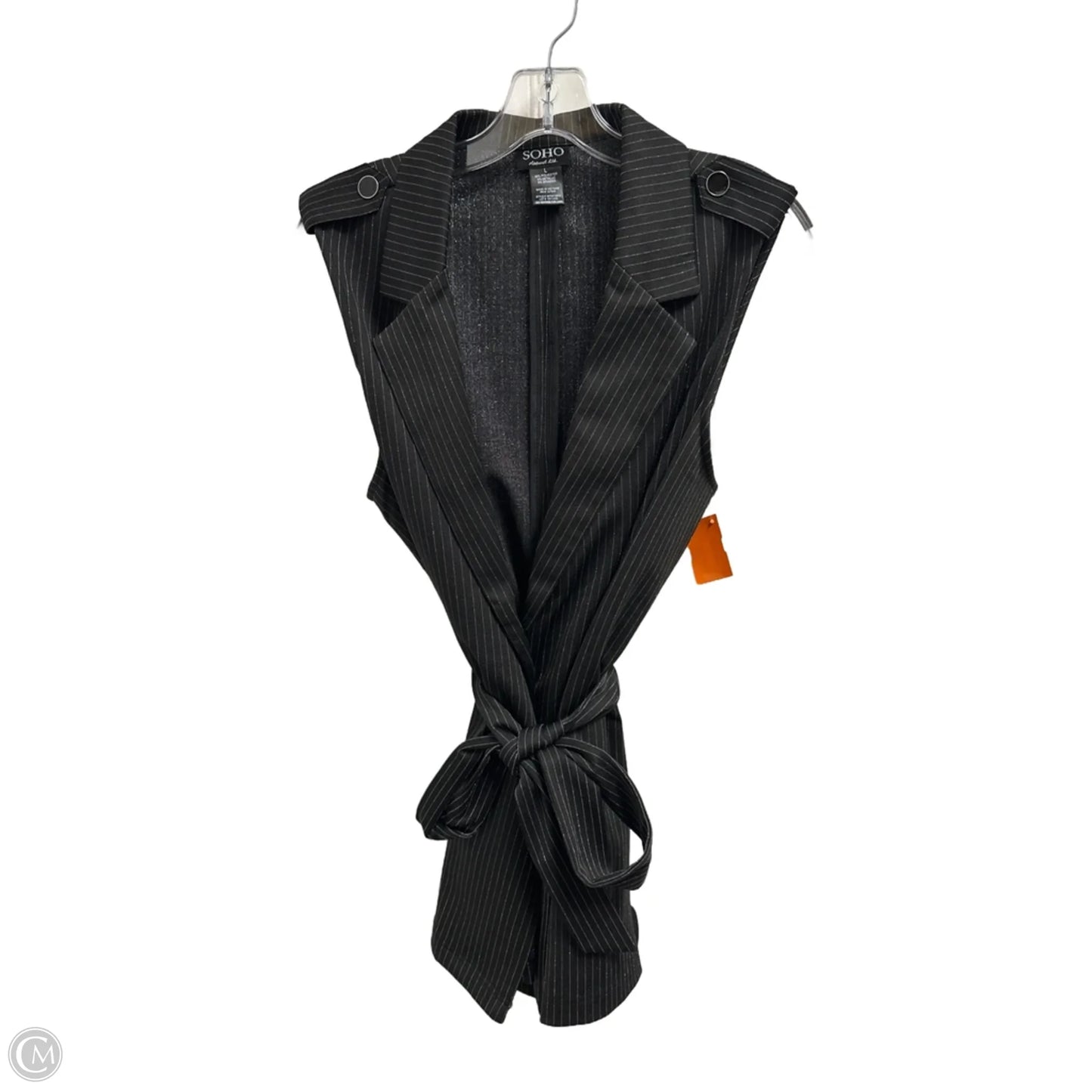 Vest Other By Soho Apparel In Grey, Size: L