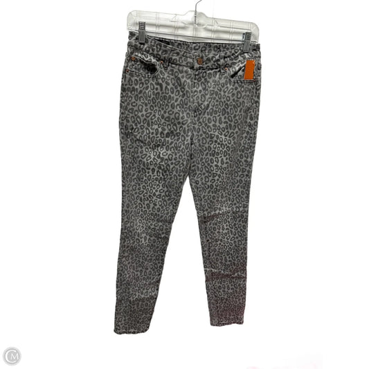Jeans Skinny By Armani Exchange In Grey, Size: 10