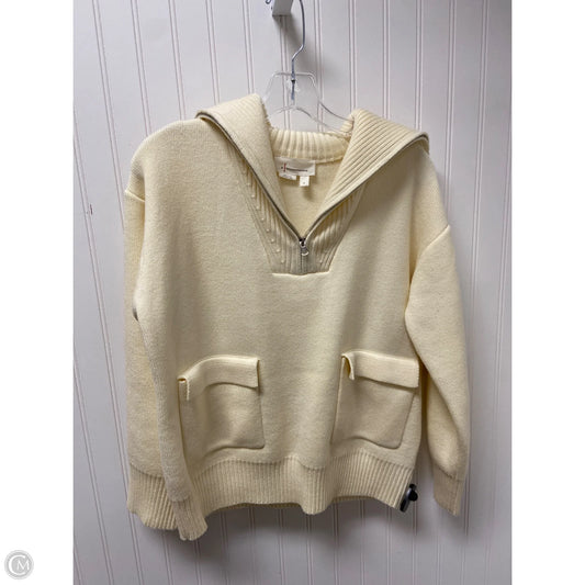 Sweater By Anthropologie In Cream, Size: S