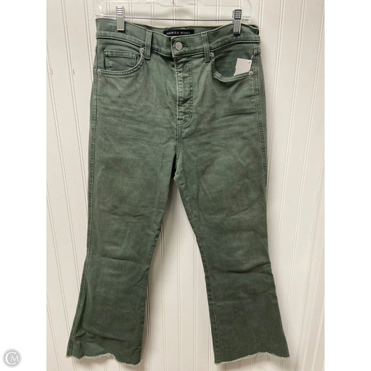 Jeans Flared By Veronica Beard In Green, Size: 10