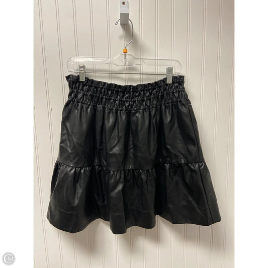 Skirt Midi By Anthropologie In Black, Size: M