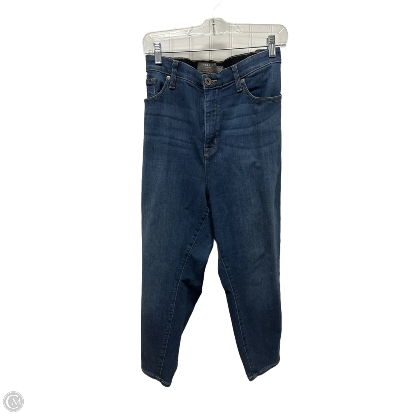Jeans Skinny By Torrid In Blue, Size: 24