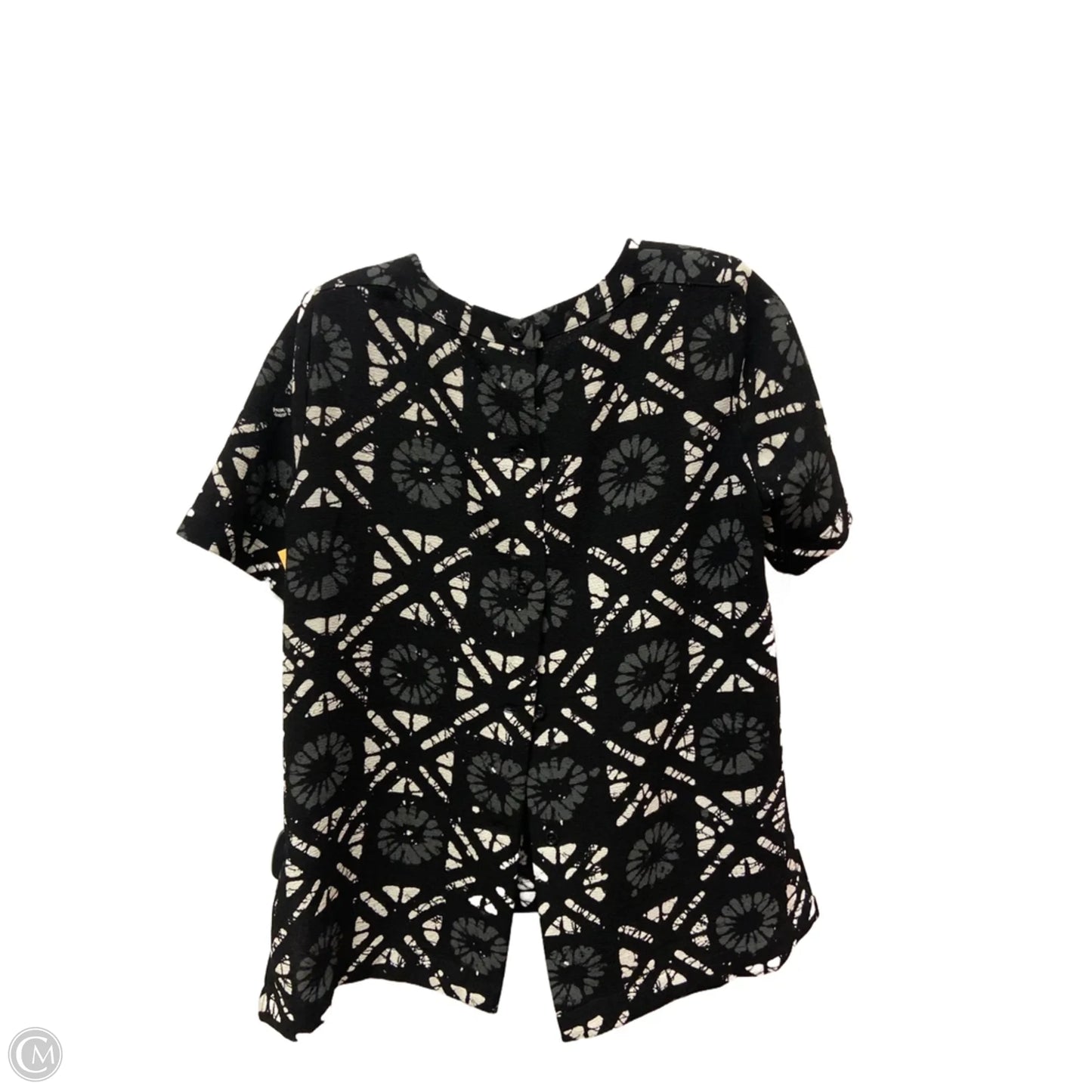 Top Short Sleeve By Madewell In Black, Size: Xs