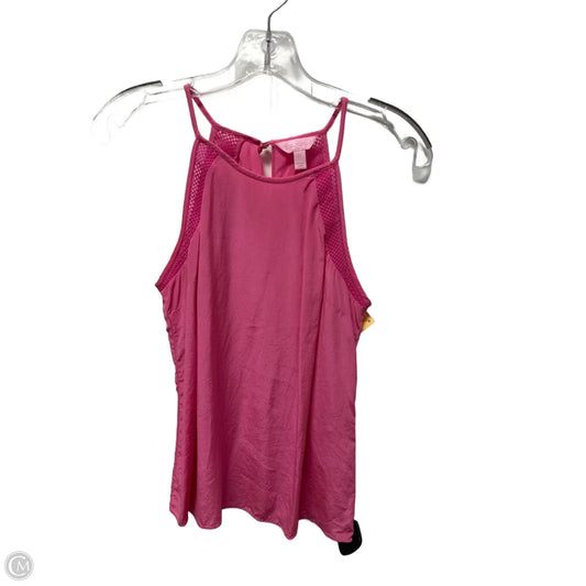 Top Sleeveless Designer By Lilly Pulitzer In Pink, Size: Xs