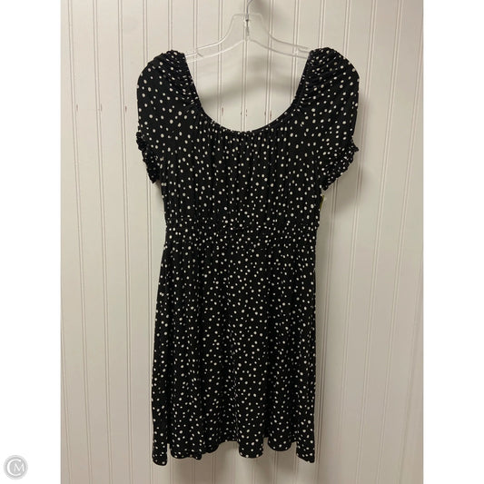 Dress Casual Midi By Loft In Black, Size: M