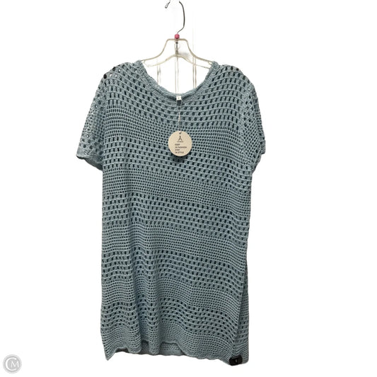 Swimwear Cover-up By Clothes Mentor In Blue, Size: L