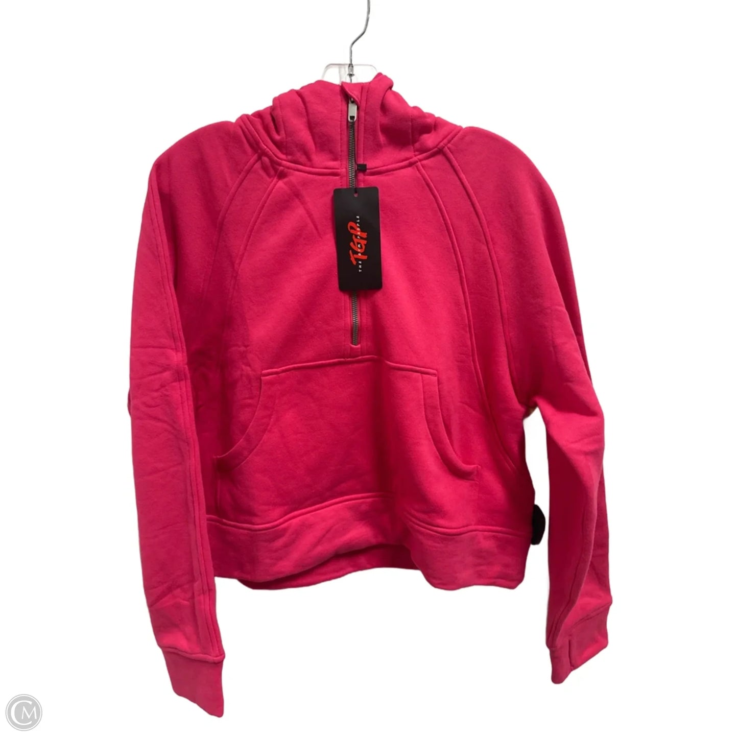 Athletic Jacket By Clothes Mentor In Pink, Size: M