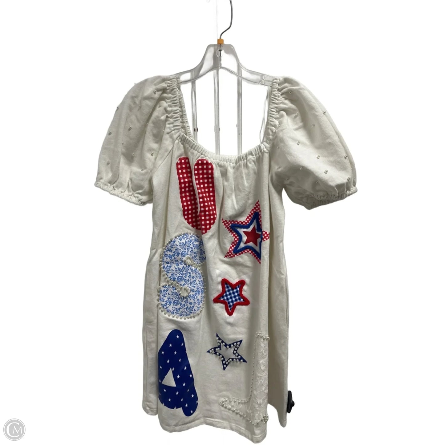 Dress Casual Midi By Peach Love Cream California In White, Size: M