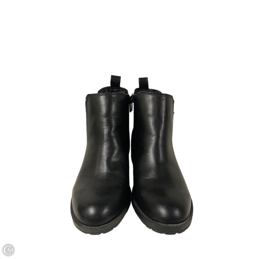 Boots Ankle Heels By Style And Co Collection Women In Black, Size: 5