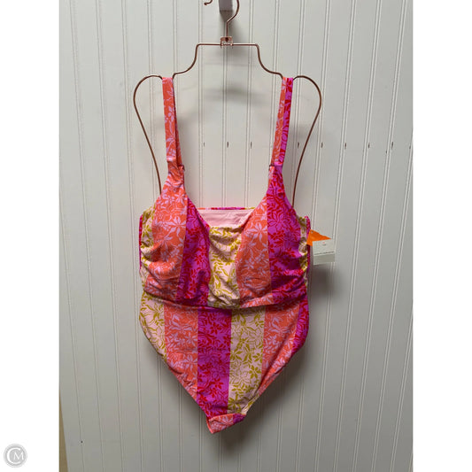 Swimsuit 2pc By Clothes Mentor In Pink, Size: Xl