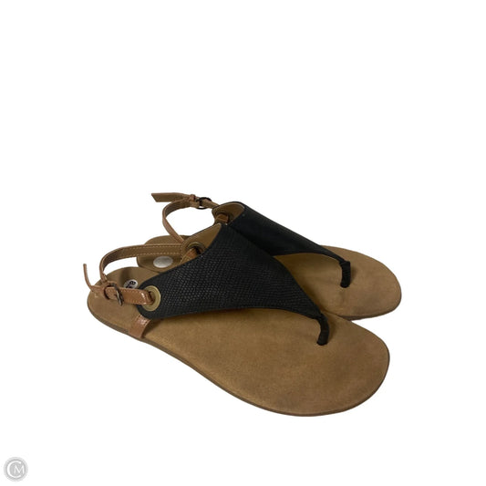 Sandals Flats By Aerosoles In Brown, Size: 8.5