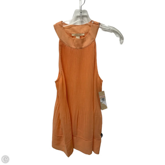 Top Sleeveless By Hope & Harlow In Orange, Size: L