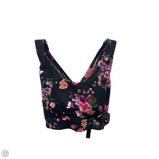 Athletic Bra By Victorias Secret In Floral Print, Size: S