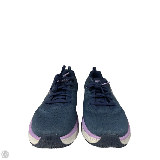 Shoes Athletic By Skechers In Blue, Size: 9.5