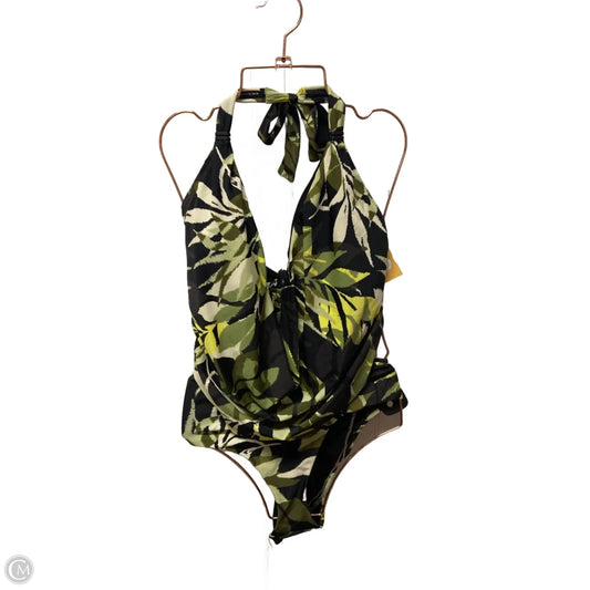 Swimsuit By Bar Iii In Green, Size: Xl