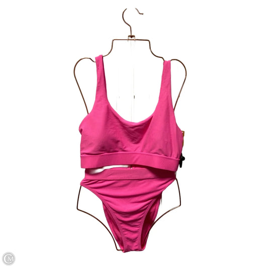 Swimsuit 2pc By Clothes Mentor In Pink, Size: Xl