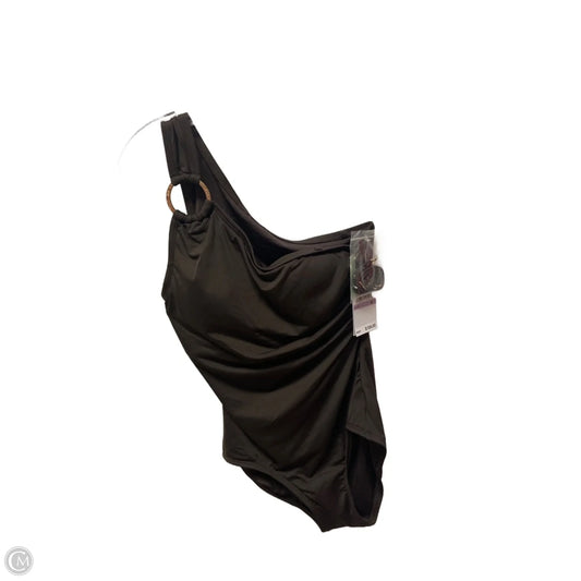 Swimsuit Designer By Michael Kors In Bronze, Size: M