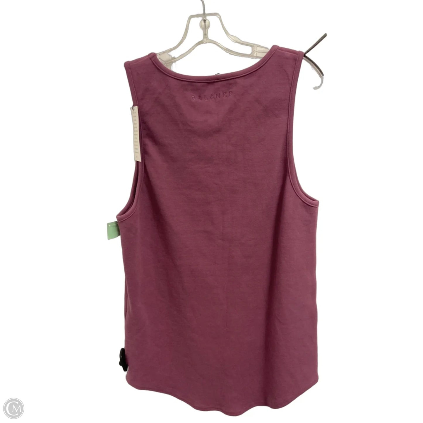 Top Sleeveless By Balance Collection In Purple, Size: L