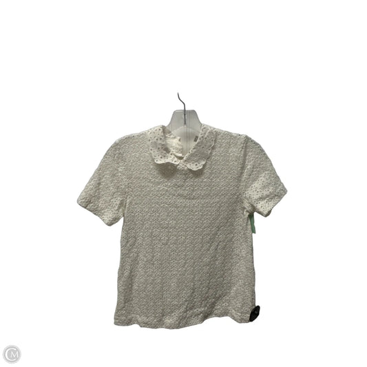 Top Short Sleeve By J. Crew In Yellow, Size: Xs
