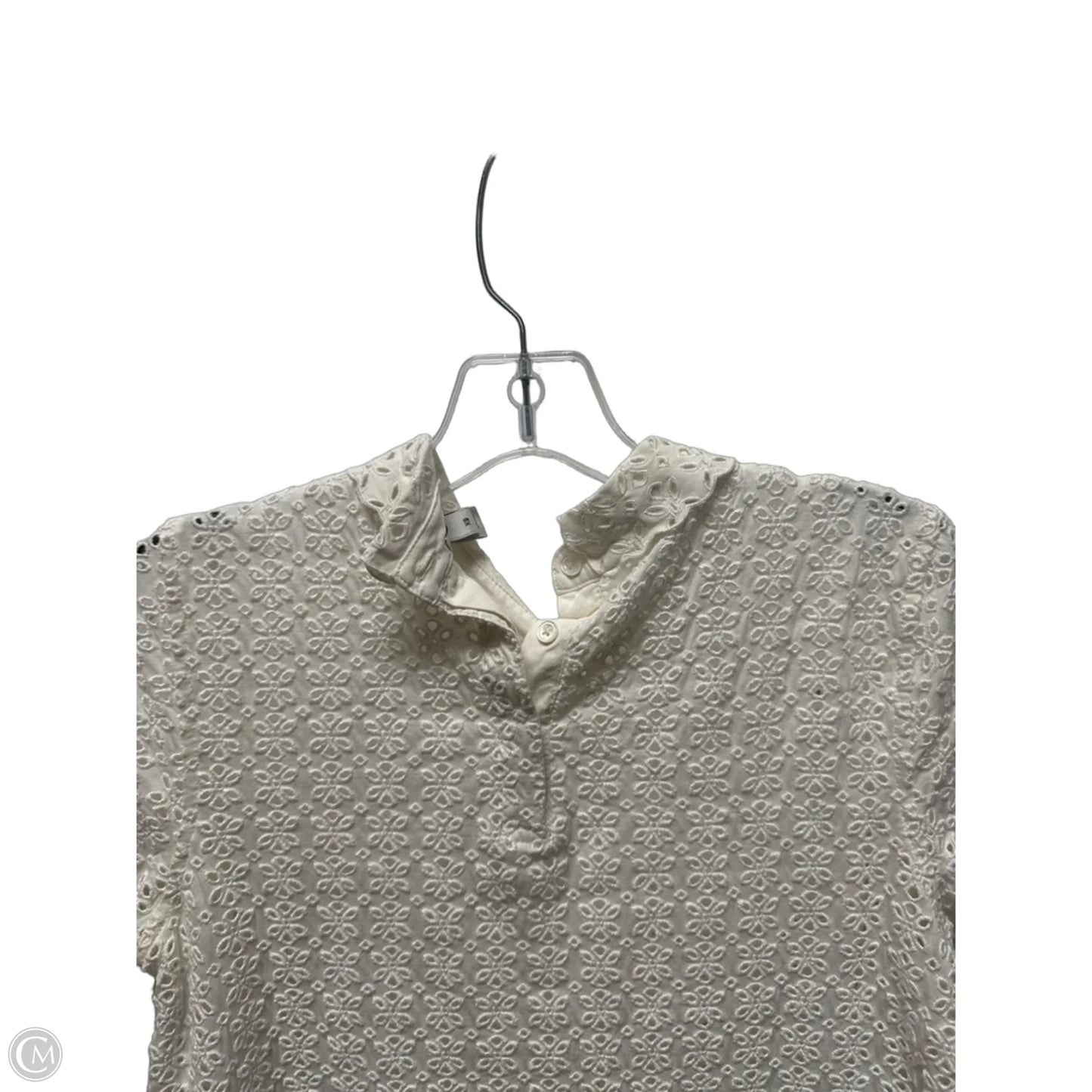 Top Short Sleeve By J. Crew In Yellow, Size: Xs