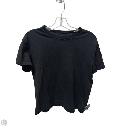 Top Short Sleeve By Old Navy In Black, Size: S