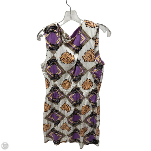 Dress Casual Midi By Tracy Negoshian In Purple, Size: L