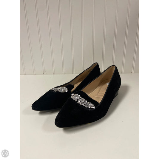 Shoes Heels Wedge By Adrienne Vittadini In Black, Size: 8.5