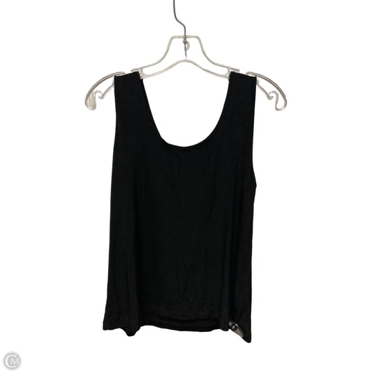 Top Sleeveless By Chicos In Black, Size: Xl