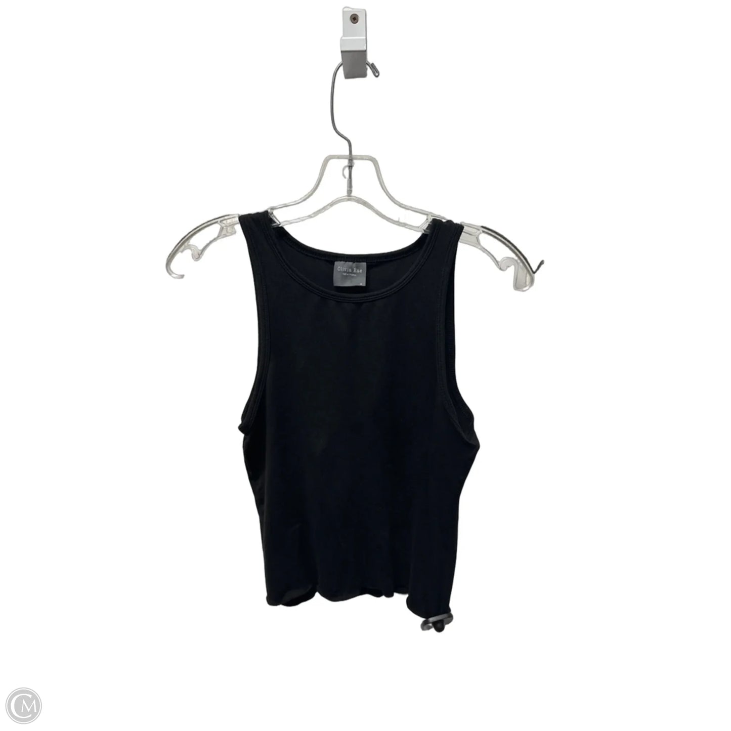 Top Sleeveless By Olivia Rae In Black, Size: S