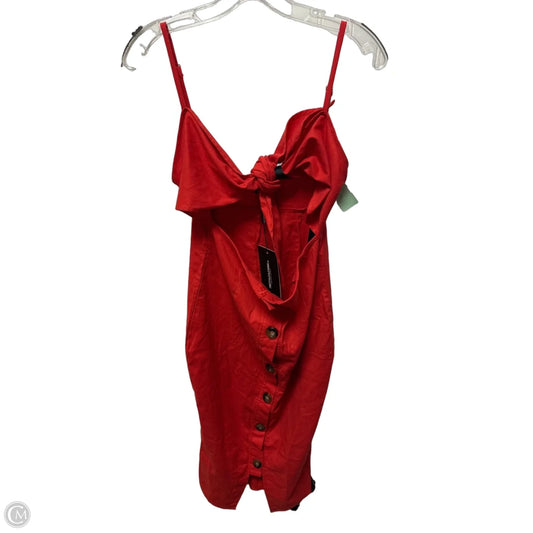 Dress Casual Maxi By Pretty Little Thing In Red, Size: S