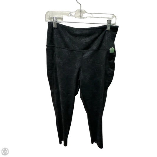 Athletic Leggings By Danskin In Black, Size: L