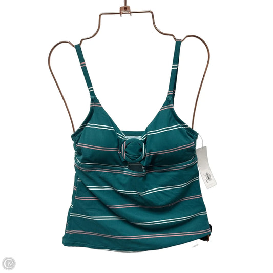 Swimsuit Top By Clothes Mentor In Green, Size: S