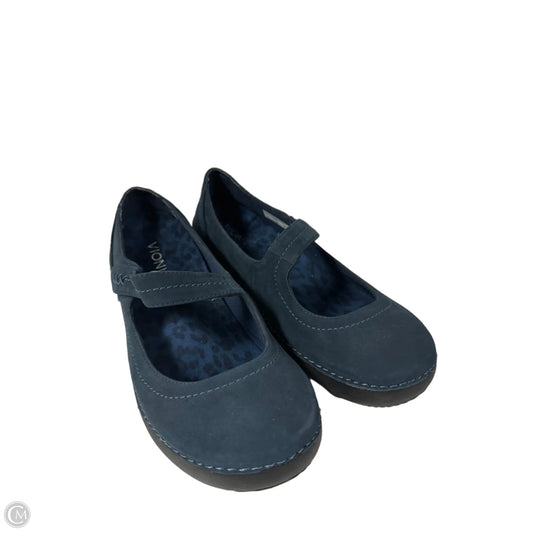 Shoes Flats By Vionic In Blue, Size: 11