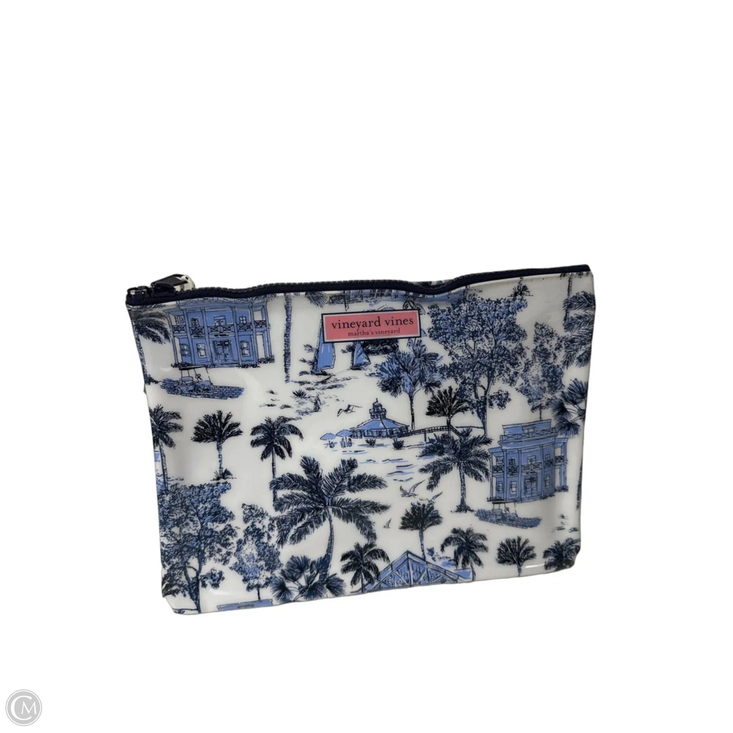 Makeup Bag By Vineyard Vines, Size: Medium