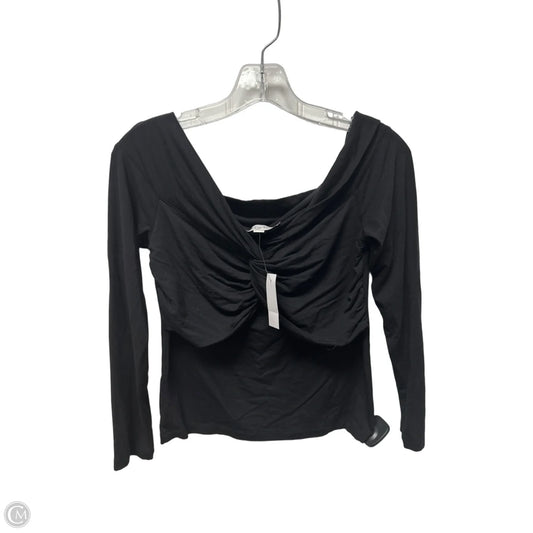 Top Long Sleeve By Loft In Black, Size: Xs