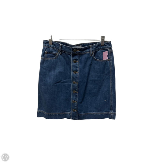 Skirt Midi By Loft In Blue, Size: 4