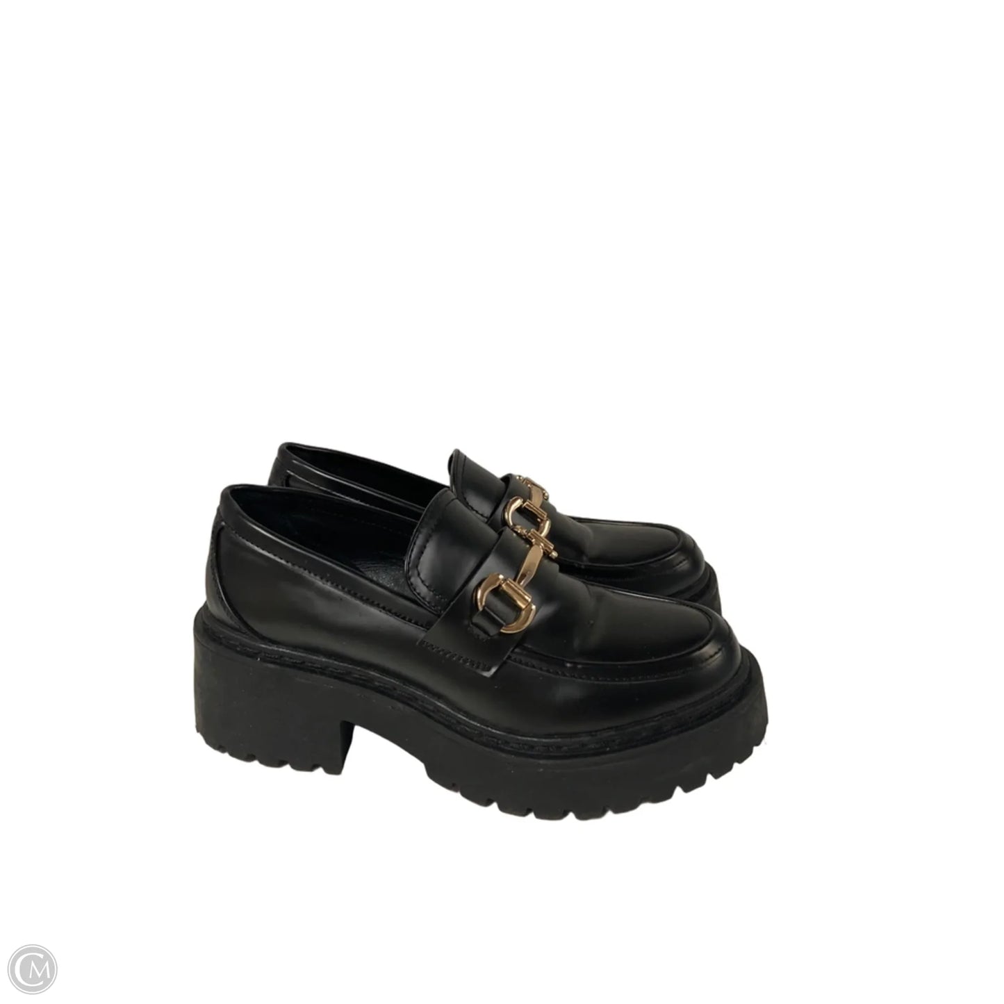 Shoes Heels Platform By Steve Madden In Black, Size: 7