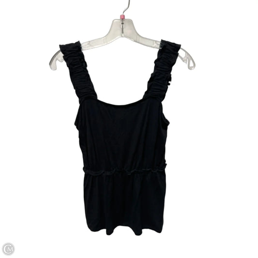 Top Sleeveless By Clothes Mentor In Black, Size: S