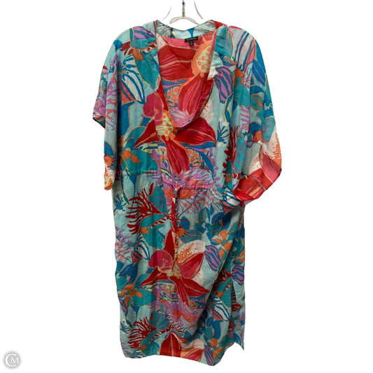Swimwear Cover-up By Talbots In Multi-colored, Size: Xl