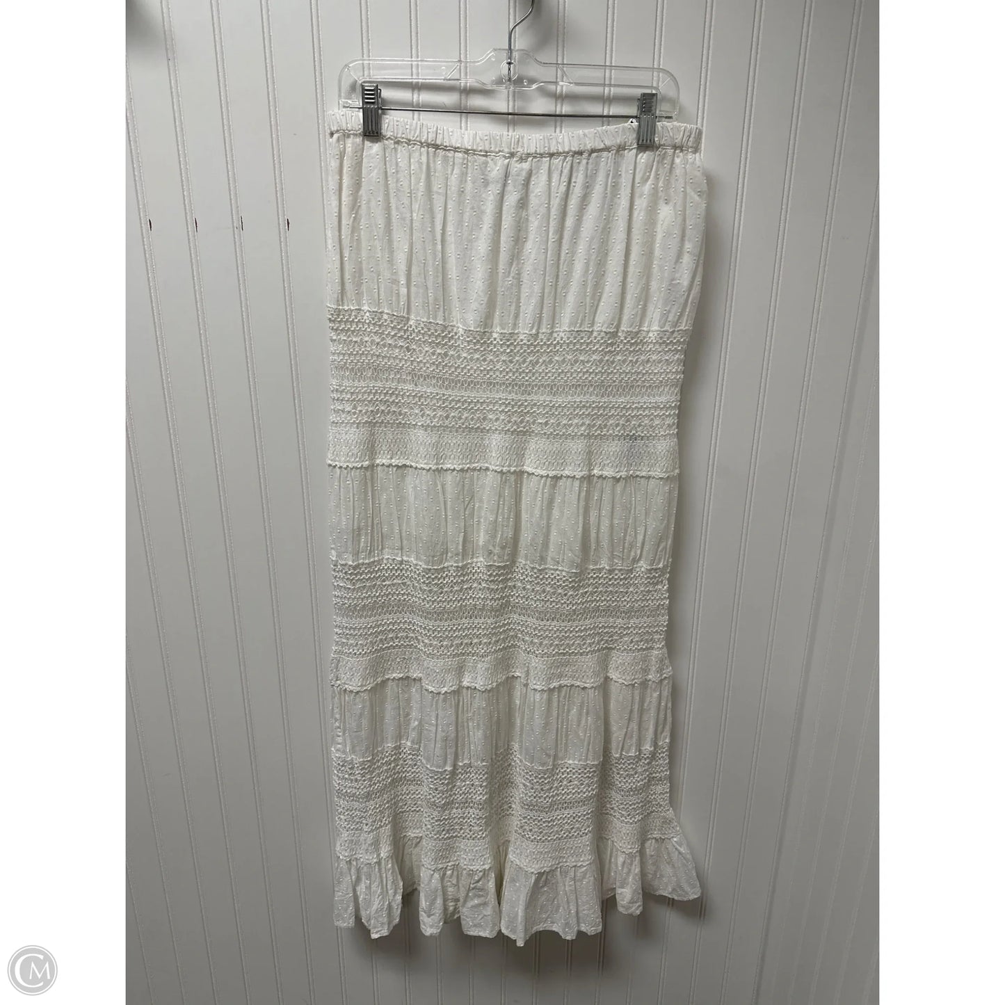 Skirt Maxi By Solitaire In White, Size: L