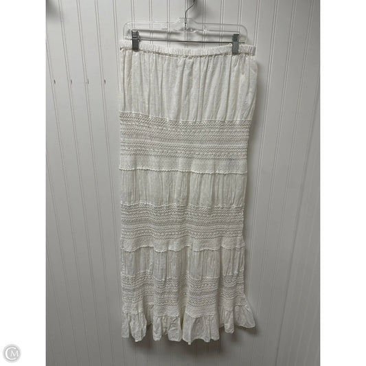 Skirt Maxi By Solitaire In White, Size: L