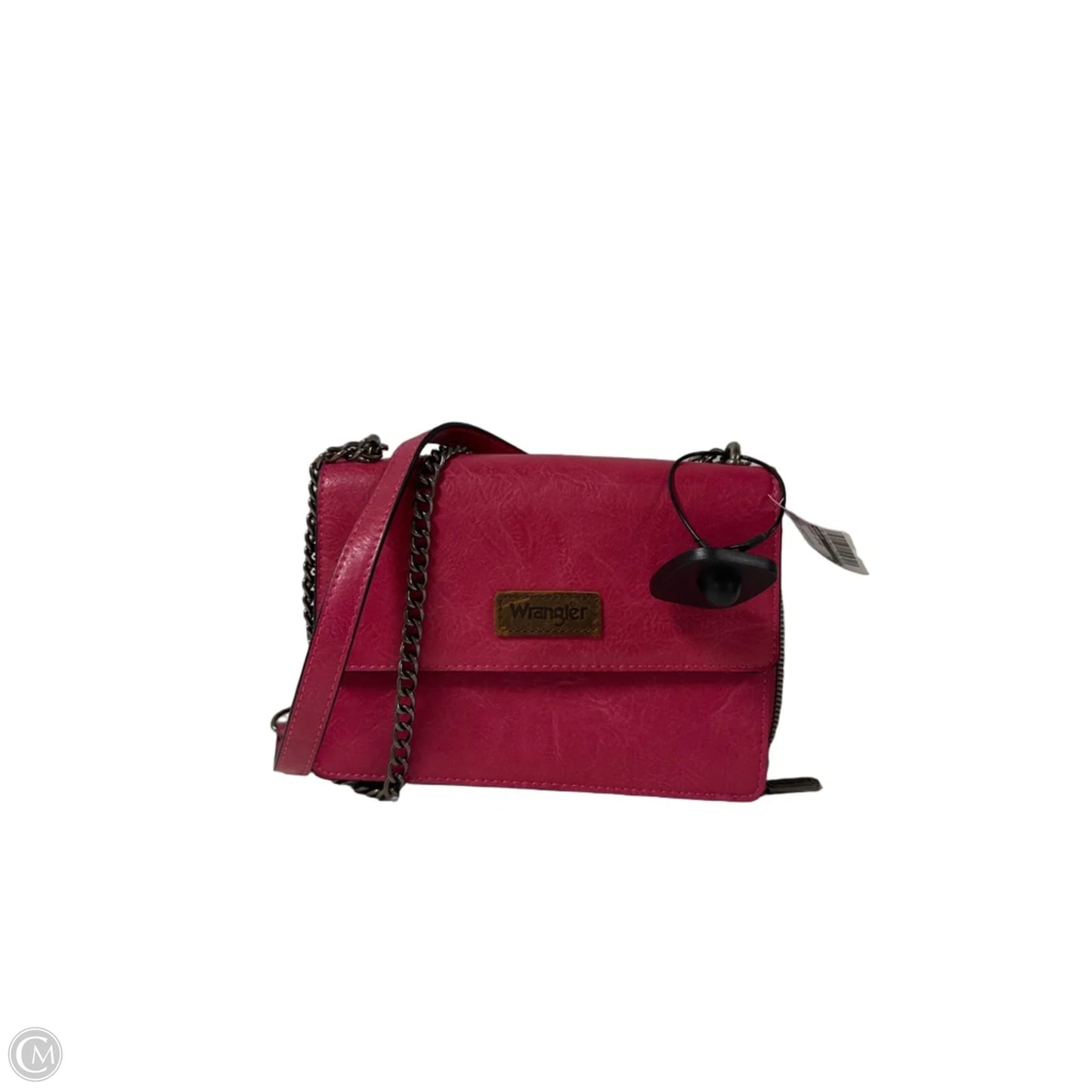 Crossbody Leather By Wrangler, Size: Medium
