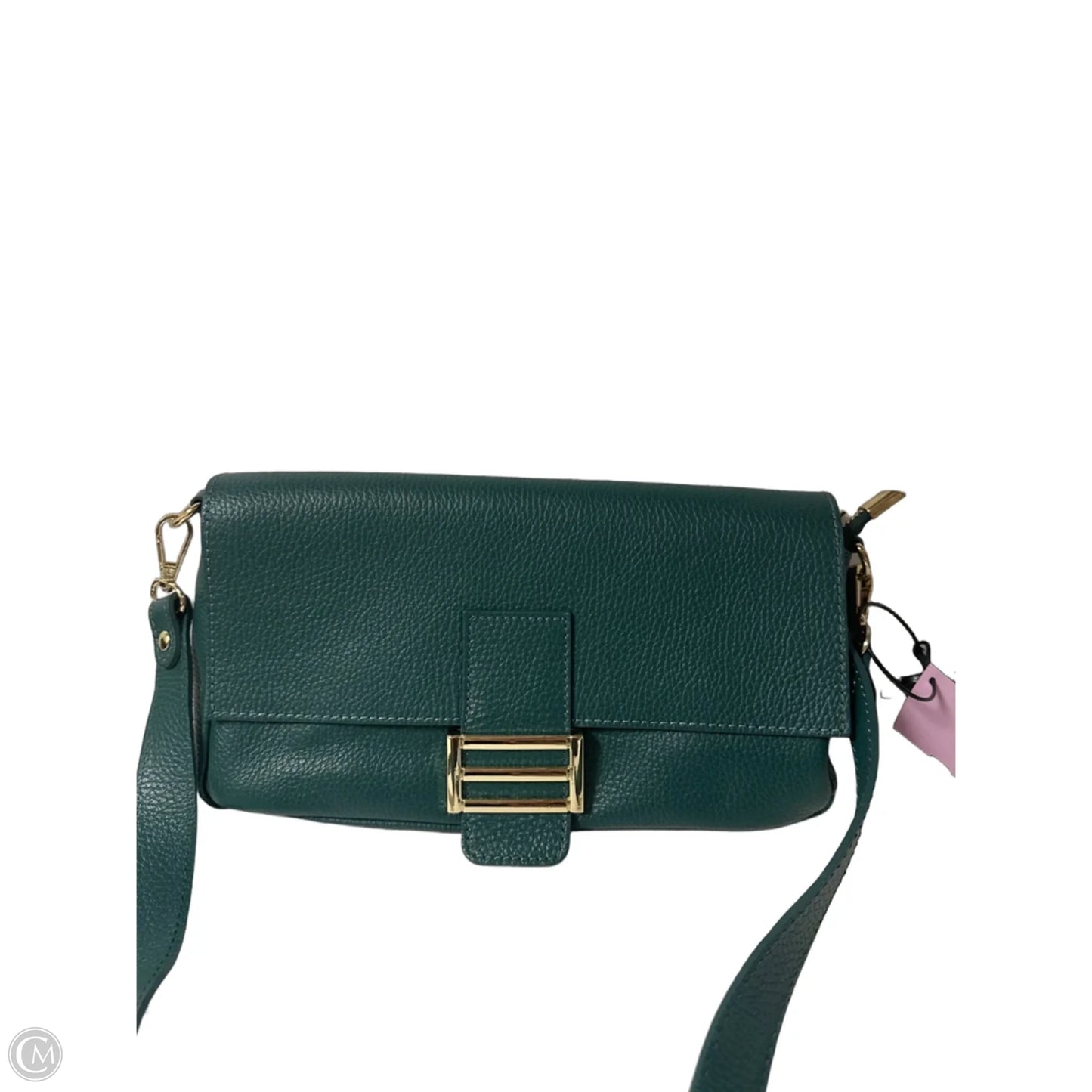 Crossbody Leather By Clothes Mentor, Size: Medium