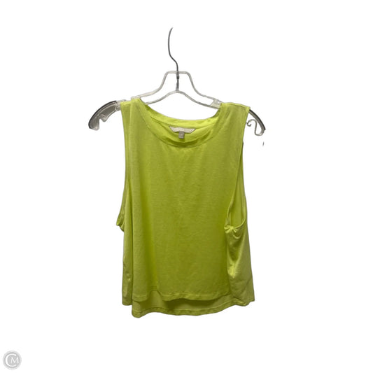 Athletic Tank Top By Athleta In Yellow, Size: Xl